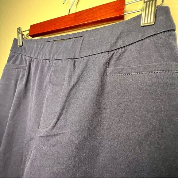 ISAAC MIZRAHI wide leg trouser. Navy. Nautical size 2 - Picture 5 of 5